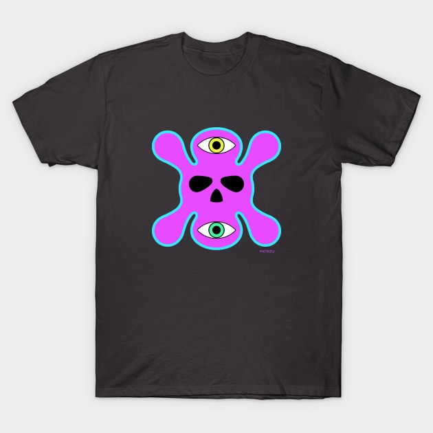 X Eyes - pink T-Shirt by patrou